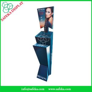 paper material Custom Innovative pop displays Promotion Revlon display stand Cardboard Cosmetics display stand