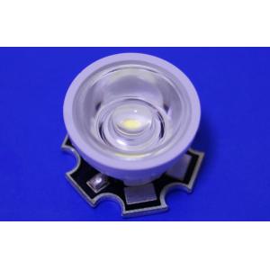 Clear Led Collimator PMMA flashlight Lens 40 degree , 93% Transmittance