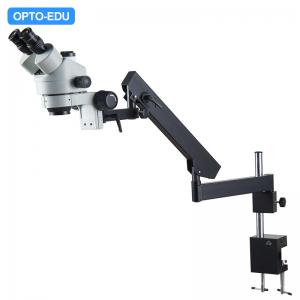 China OPTO-EDU A23.3645-STL6BT 0.7-4.5x Trinocular Swing Arm Boom Stand Without Light Source Zoom Stereo Microscope wholesale