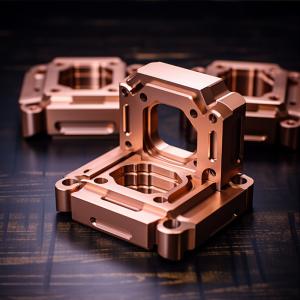 Custom Milled Machining CNC Part Machining Precision Milling Service CNC Copper CNC Part