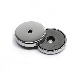 ±1% Ferrite Magnetic Fastener Round Base Pot Magnet for General Tools Instruments