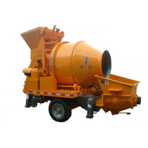 Cement pumping machine towable 40m3/h hydraulic small concrete mixer pump for sale