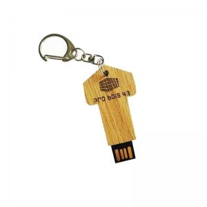 China Customized Wooden Thumb Drive, Factory Direct Wood Key Shape USB Flash Drive supplier