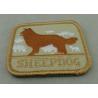 Eco Friendly Custom Embroidery Patches with Polyester yarn / Cotton Yarn