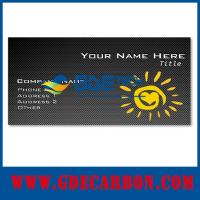 carbon fiber name card/ cards