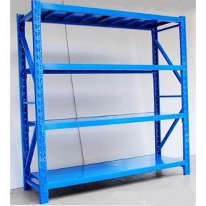 China Blue Warehouse Storage Racks Commercial Steel Shelving 2000×600×2000 mm supplier