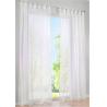 2 Piece Tulle Voile Office Window Curtains Breathable Type For Indoor Decoration