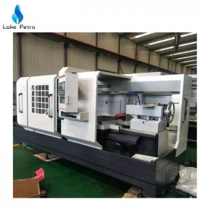 China Pipe threading Lathe Machine with CNC control System supplier
