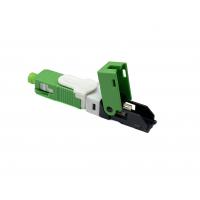 China ESC250D APC Field Assembly Optical Connector Green Field Attachable Connector on sale