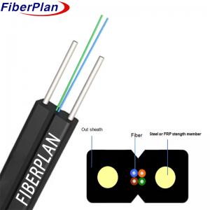 1-4 Core SM Bare Fiber Indoor FTTH Drop Cable