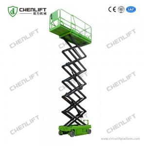 China 8m Self-propelled Scissor Lift For Work At Height With 230Kg Loading Capacity supplier