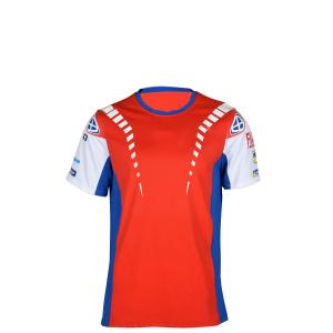 China Customized Designs Cotton Spandex Men's Racing Team Shirts for in Custom Team Uniform supplier