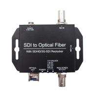 China Black Telecommunication 3G-SDI to Optical Fiber Video Converter Transmitter for Video on sale