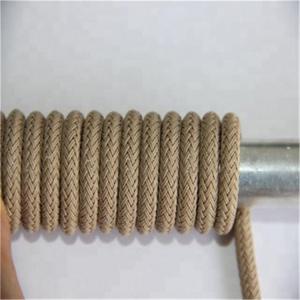 China Non Toxic PP Polyester Webbing , Custom Round Braided Cord For Outdoor Furniture supplier