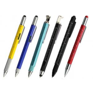 mapping pen customzied logo metal tool pen Alumium barrel ball pen with stylus touch