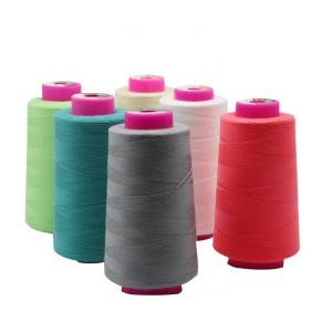 China 40/2 Jean Sewing Yarn Count Solid Color Spun Polyester Sewing Thread in 688 Rich Colors supplier