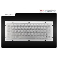 EN55022 Metal Computer Keyboard 10mA Stainless Steel Plate Keyboard