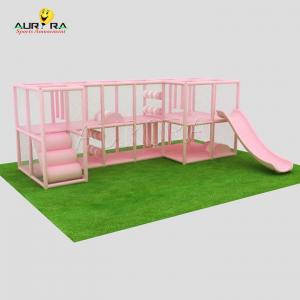 Playground Indoor Soft Play Equipment Kids Girl Theme With Slides