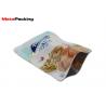 Three Side Seal Cooked Food Packaging Bags Custom Printed Aluminum Retort Pouch