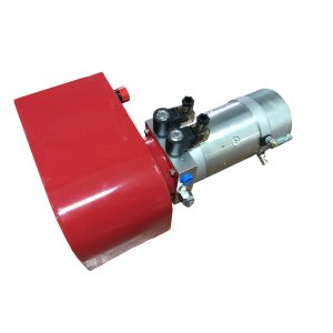China Vertical Mounting 12 Volt DC Hydraulic Power Units 210 bar for fork lift with different speed wholesale