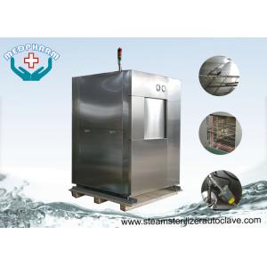 China Laboratory Research Double Door Veterinary Autoclave With Pre Vacuum Function supplier