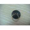 Button Shape Promotional Keychain by Brass Stamping with Man - Woman Mould, Dyed