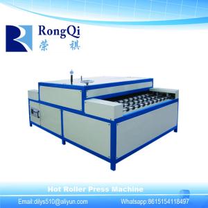 China Double Glass Making Hot Roller Press Machine/Horizontal Insulating Glass Making Machine supplier