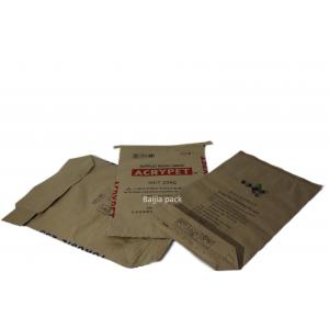 80 Grams Multiwall Kraft Paper Bags Customized Packaging Solution