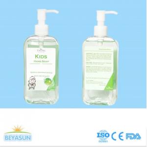 China 220ml Antiseptic Kid Hand Soap Sanitizer Multipurpose Oraganic Liquid Hand Wash With Pump supplier