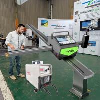 China Portable CNC Plasma Cutting Machine USB G-Code Cutter Torch Height Control 110 for sale