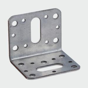 China Aluminum Coating Hot Stamping Bending Small Angle Bracket for Custom Machine Needs wholesale