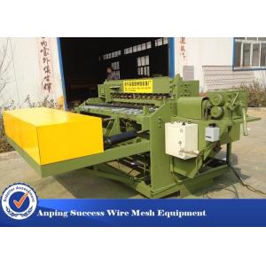 China Automatic Welded Wire Mesh Machine Adopts Electrical Synchronous Control Technique supplier