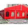 Red Aluminum Truss Roof Systems , Beautiful Dj Lighting Truss Systems Tent With