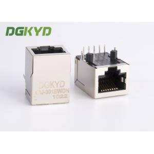 China Small Transformer 10 Pin Rj45 Connector With 1000M Ethernet Filter , HR911130A supplier