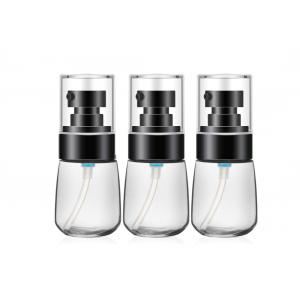 Transparent 30ml  Cosmetic PETG Bottles Cream Liquid Foam Pump Bottle