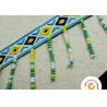 Tassel Fringe Trim Fabric Fringe for Costume Pillow Curtains, handmade beaded