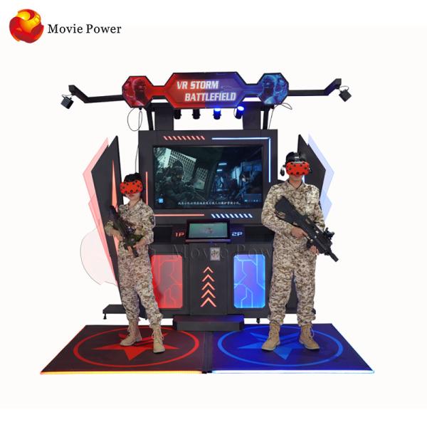 Máquina de juego multijugadora del simulador 9d de Gatling VR del centro comercial del simulador de la realidad que tira virtual
