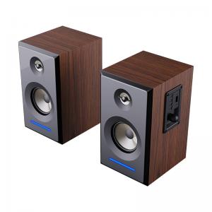 Aux Input Hifi Bookshelf Speakers 3 Inch Bookshelf Speakers For Rich Bass