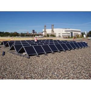 China Structure Solar Pv Solar Panel Brackets Ground Mount  Solar Aluminum Solar Panel Mount Rail supplier