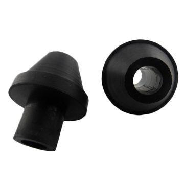 Custom Plastic Molded Mechanical Parts  black ABS enclosure , OEM orders welcome