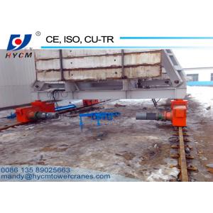 TC6013 Mobile Tower Crane 1.3ton Tip Load and Rail Travelling Base Type