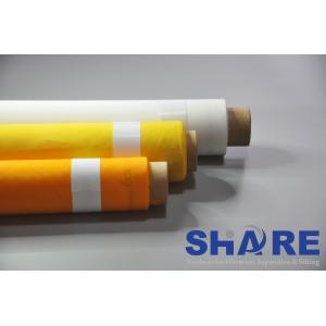 213 Micron Nylon Screen Printing Mesh Ink Flow Properties For Curved Surface