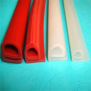 China Electrically Insulating Silicone Seal Strip Customized Extruded Profiles supplier