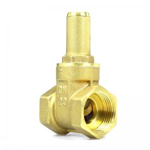 Brass Water Meter Gate Valve 2 Inch 3 Inch 4 Inch Triangle Gate Valve