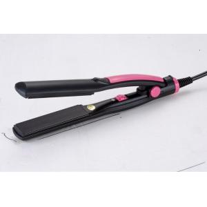 China Electric 1.0 Inch Ceramic Flat Iron Hair Straightener With ON / OFF Switch supplier
