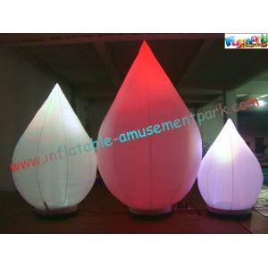 China Multicolor Club Inflatable Lighting Decoration Balloon , LED RGB Light Balloon  supplier