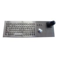 China 800DPI IP68 Stainless Steel Joystick Keyboard With Trackball Mouse on sale