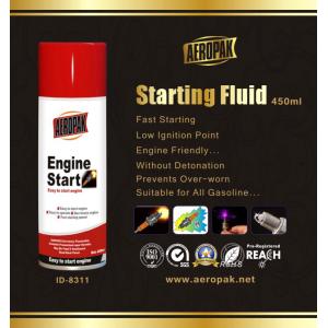 China Non Corrosive Starting Fluid Car Cleaning Products On Gasoline And Diesel Engines supplier