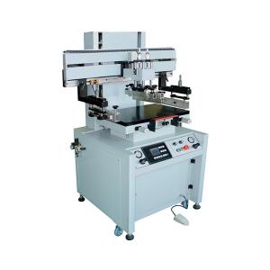 YZ-4060P flat road sign pvc sheet vertical silk screen printing machine