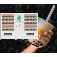Milk Tea Lcd Coffee Vending Machine With Payment Self Service Kiosks Touch Screen